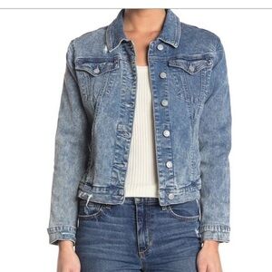 NWT-Vigoss Ombré Denim Trucker Jacket